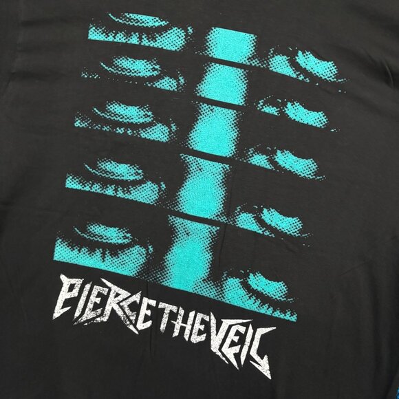 Pierce the Veil I Cant Hear You Tour Poster Emo Band Tee XL - Picture 4 of 4